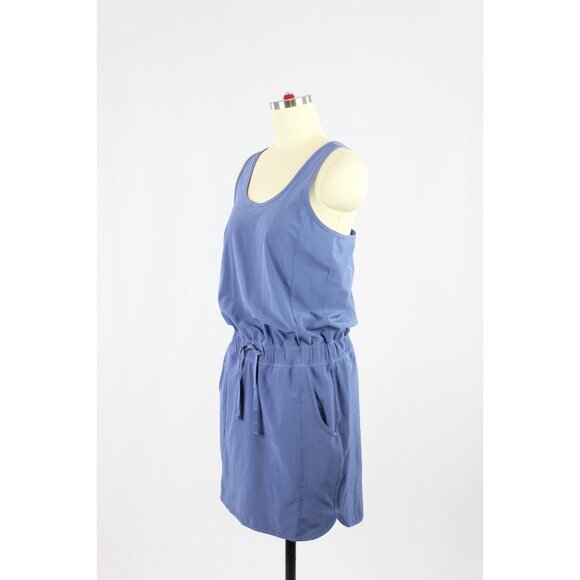 PATAGONIA Fleetwith Current Blue Stretch Plain Weave Tank Dress, Size S - Picture 4 of 16